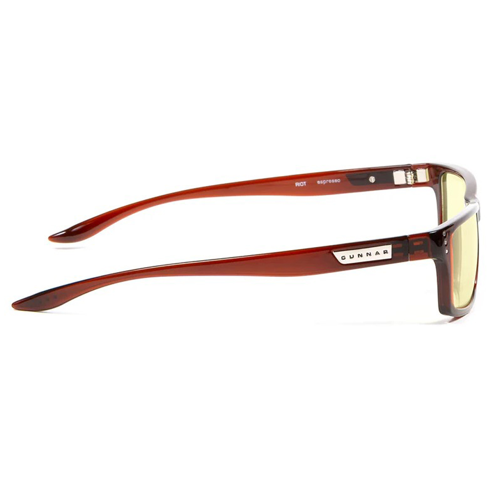 GUNNAR Riot Brown, Amber Glas