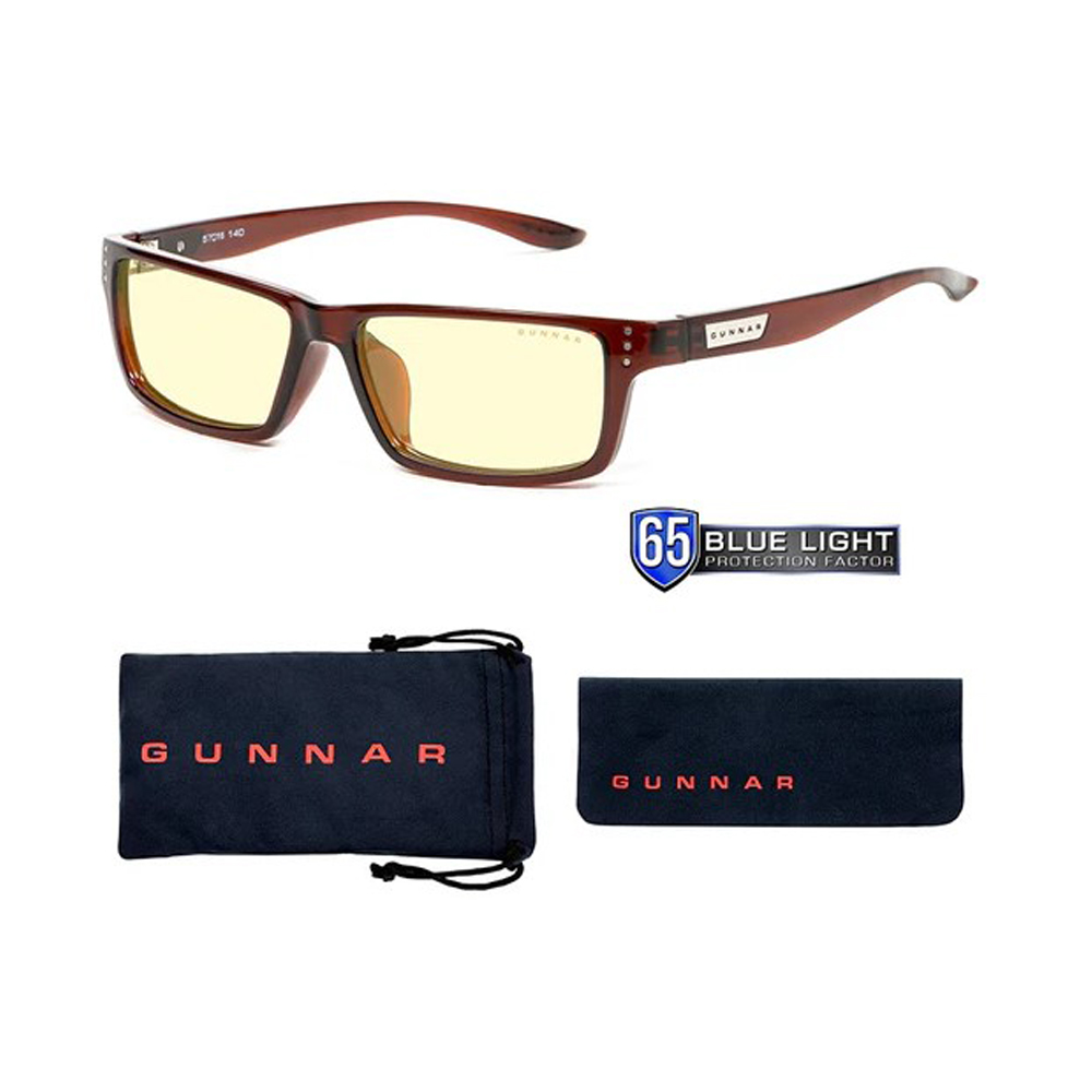 GUNNAR Riot Brown, Amber Glas