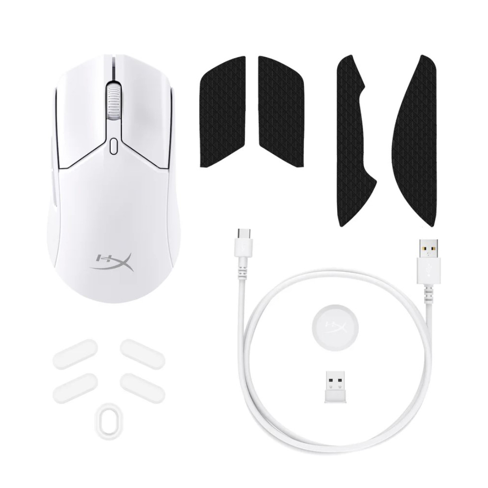 HyperX Pulsefire Haste 2 Wireless, White