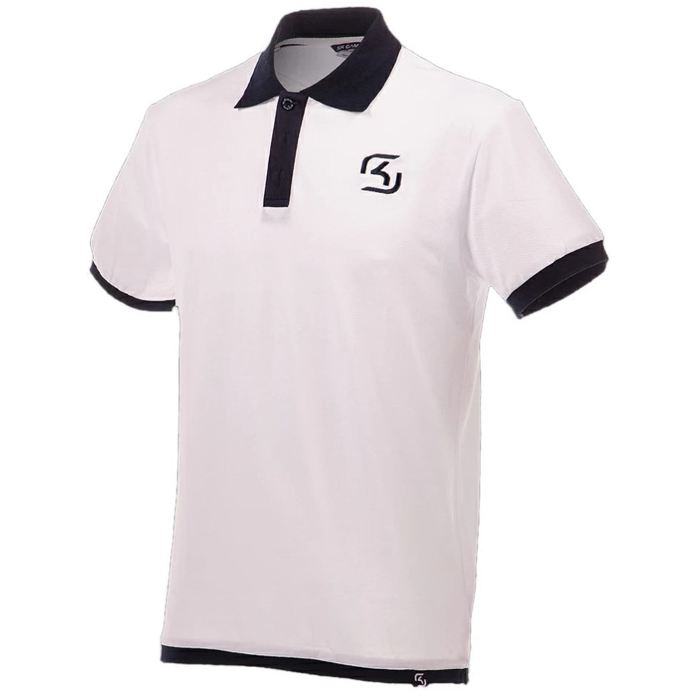 SK GAMING POLO 2017 white M