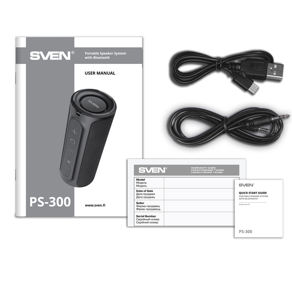 SVEN PS-300, Black