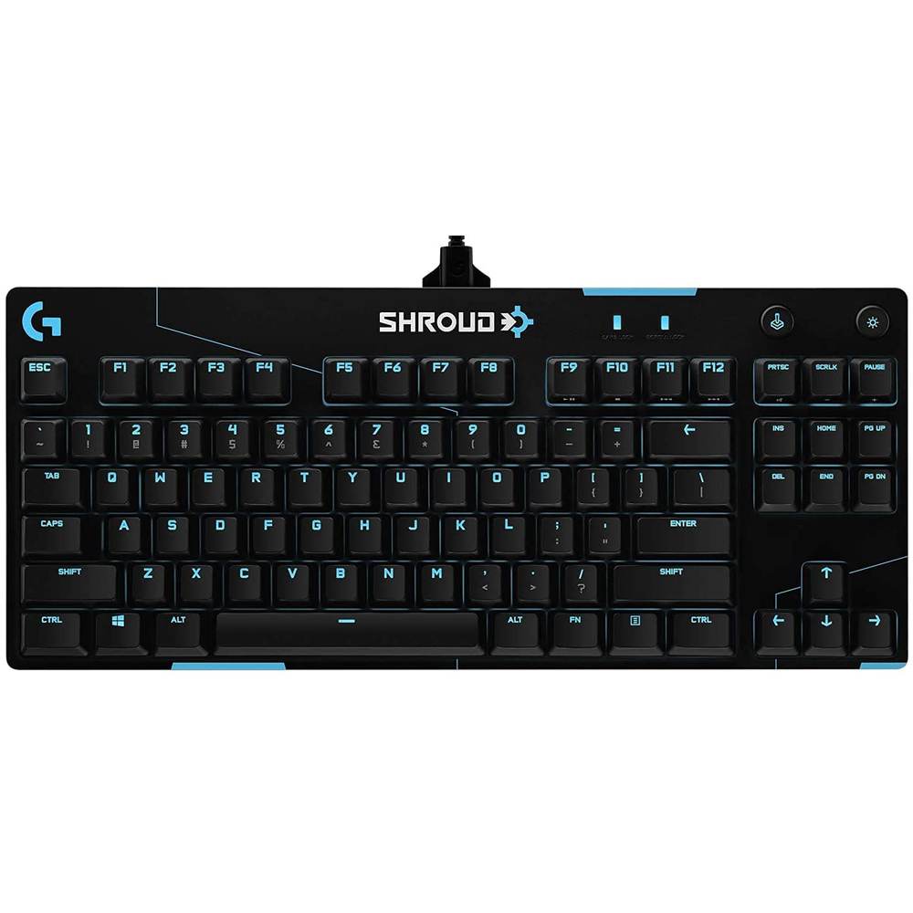 Logitech G Pro X Shroud Edition, GX Red, US