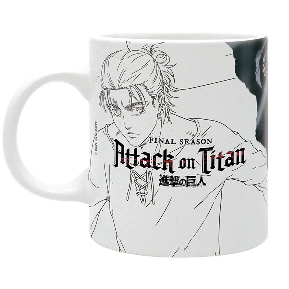 Abystyle ATTACK ON TITAN - S4 key art Mug