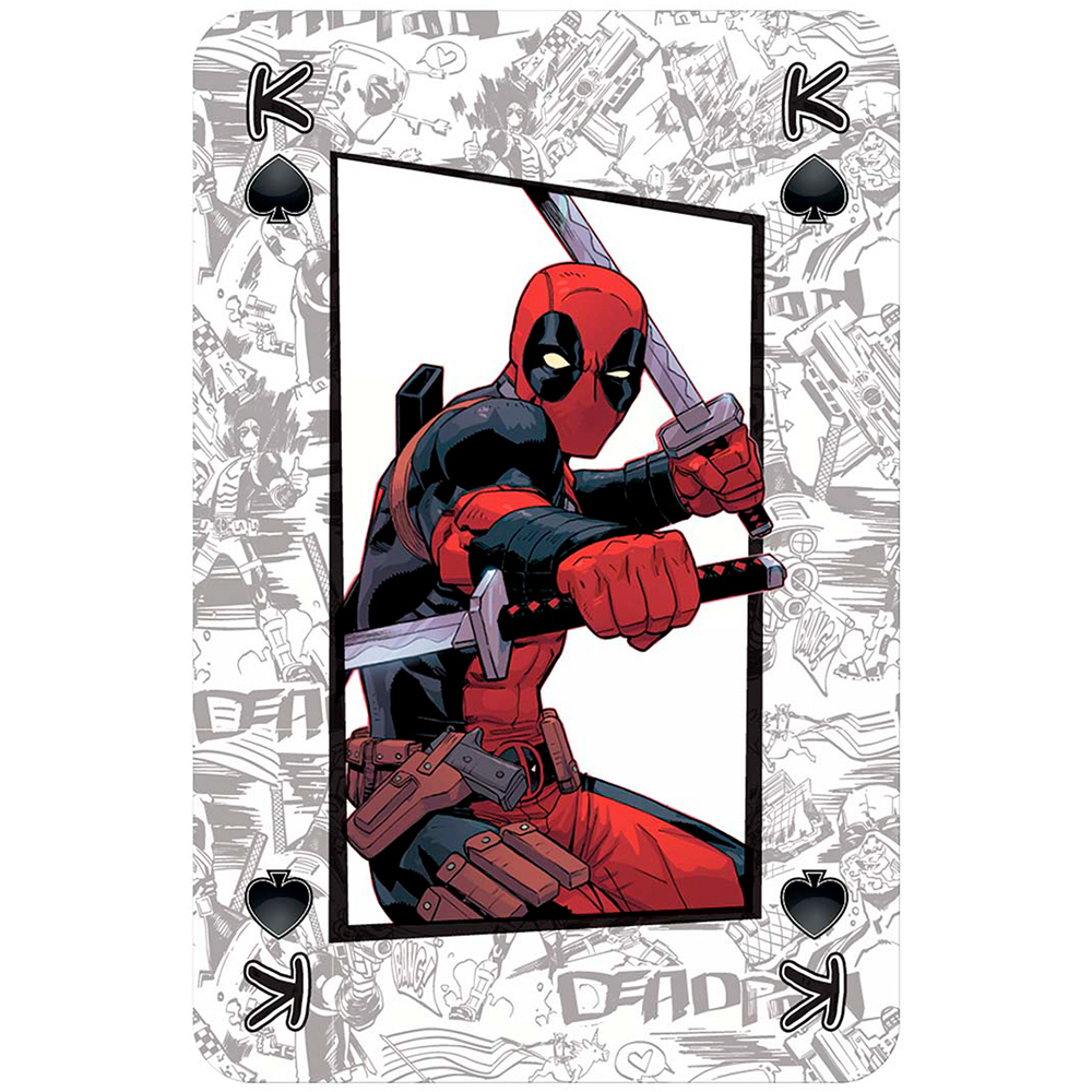 Winning Moves Waddingtons No.1 Playing Cards - Deadpool