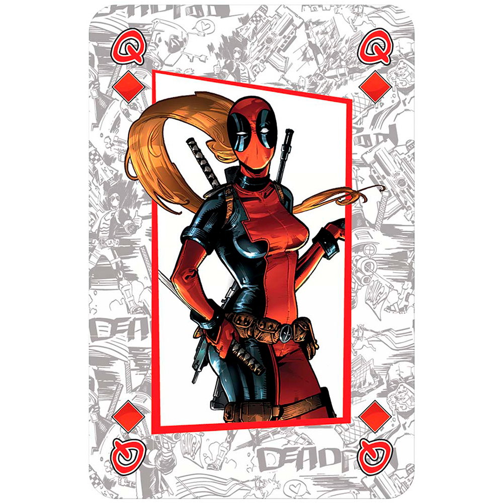 Winning Moves Waddingtons No.1 Playing Cards - Deadpool