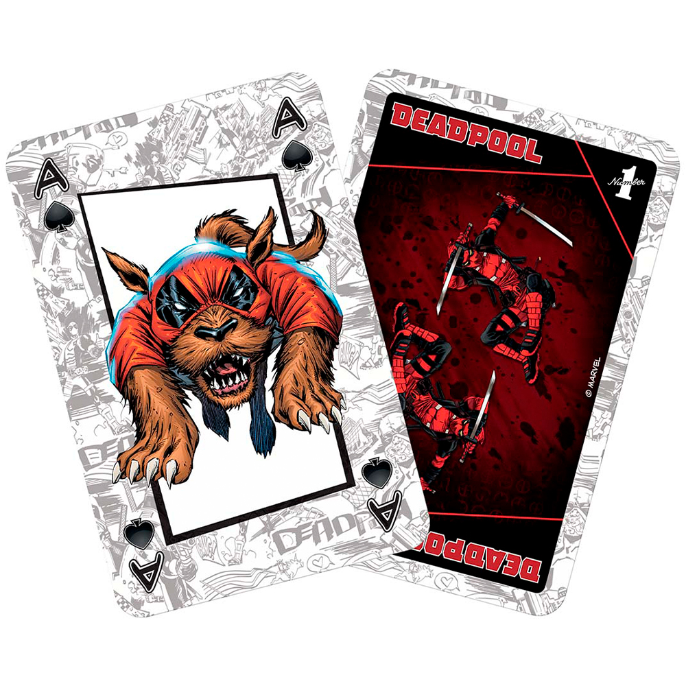 Winning Moves Waddingtons No.1 Playing Cards - Deadpool