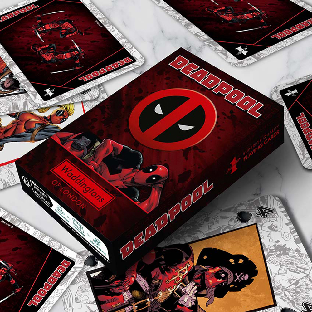 Winning Moves Waddingtons No.1 Playing Cards - Deadpool