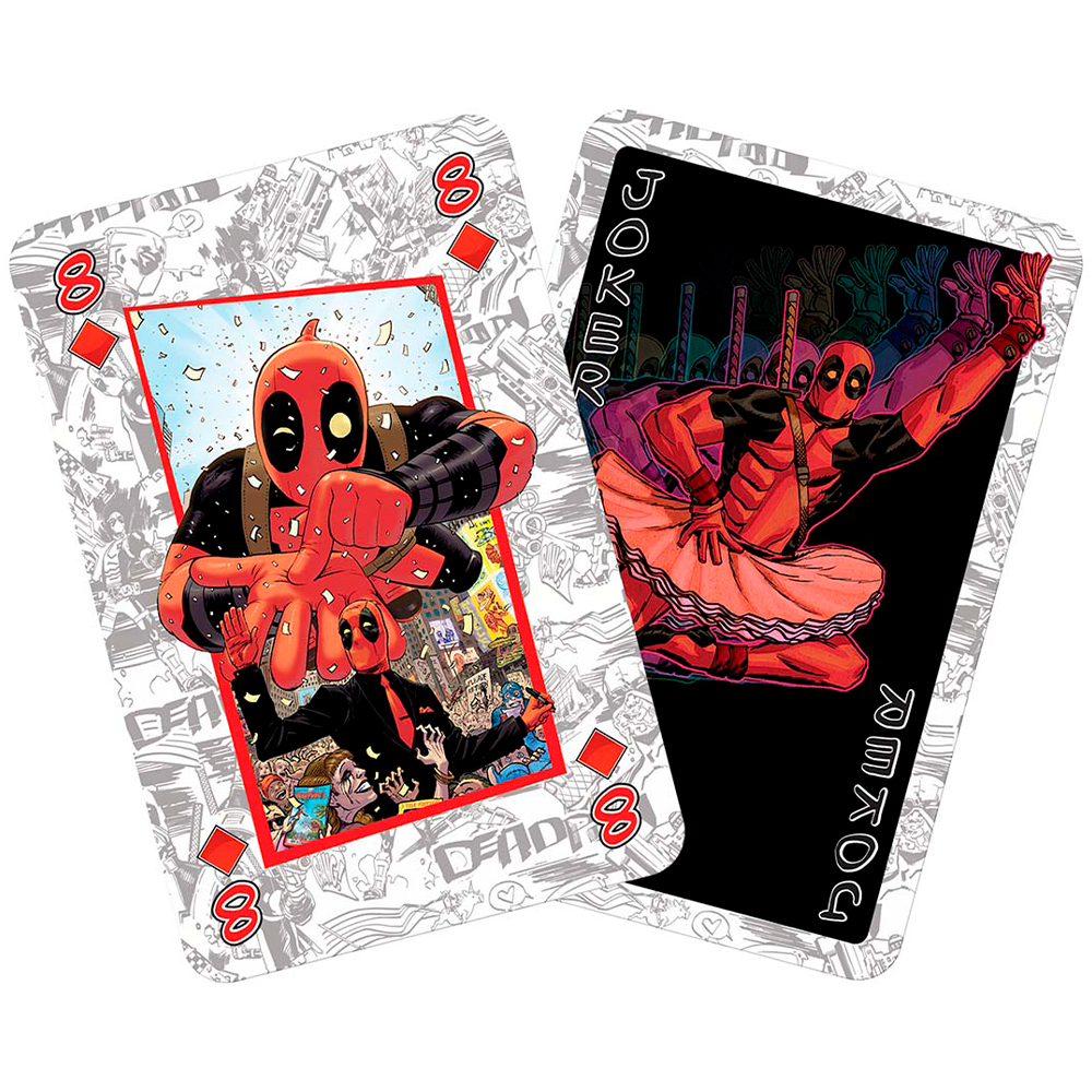 Winning Moves Waddingtons No.1 Playing Cards - Deadpool