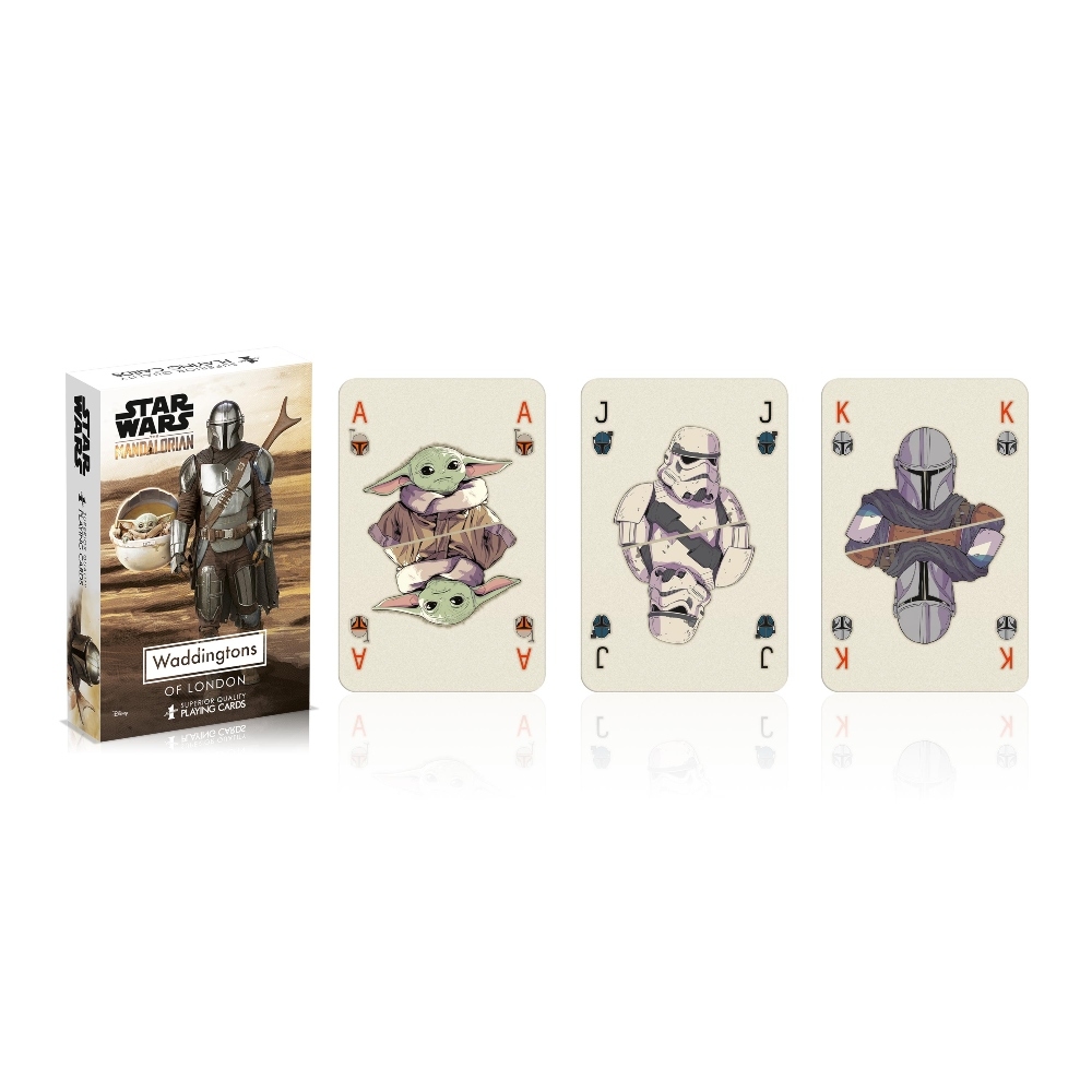 Winning Moves Star Wars The Mandalorian - Waddingtons No.1 Playing Cards