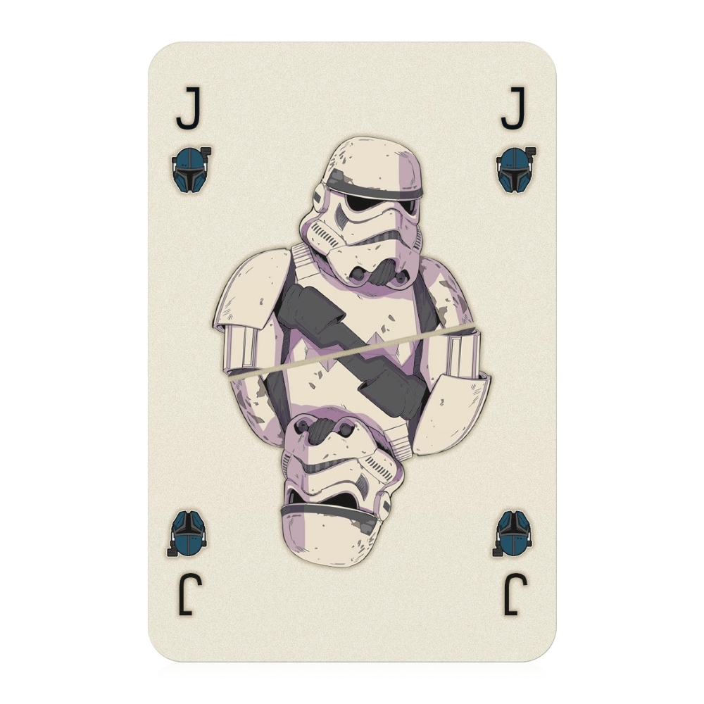 Winning Moves Star Wars The Mandalorian - Waddingtons No.1 Playing Cards