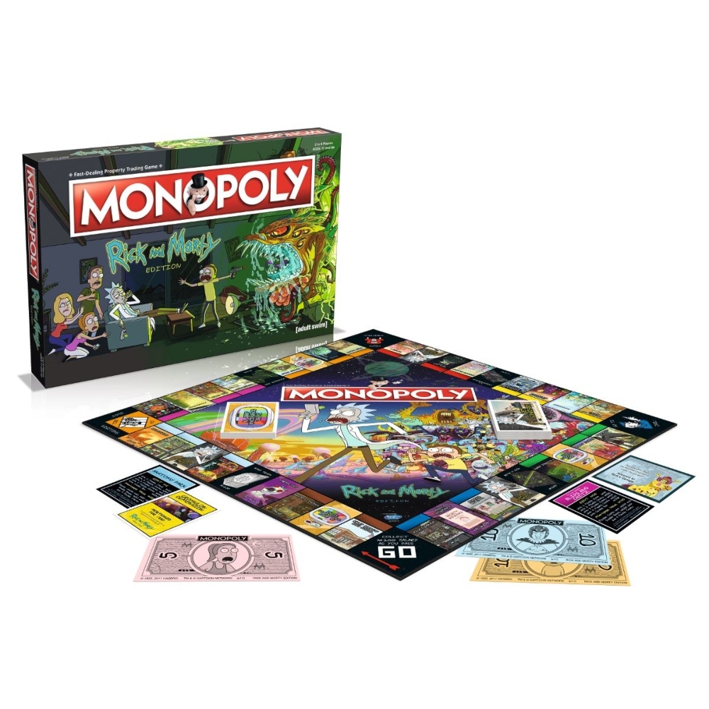 Winning Moves Rick and Morty - Monopoly