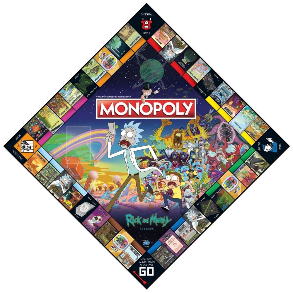 Winning Moves Rick and Morty - Monopoly