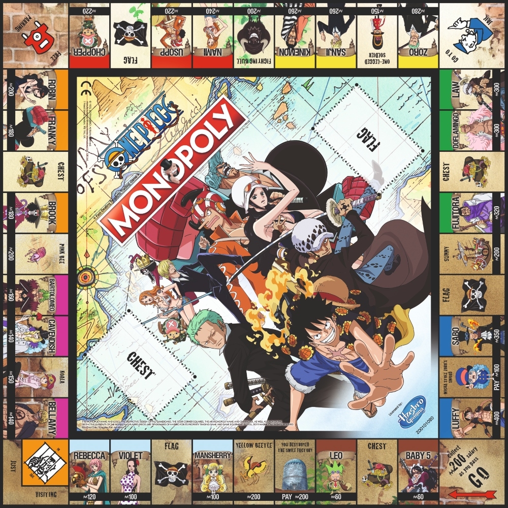 Winning Moves One Piece - Monopoly