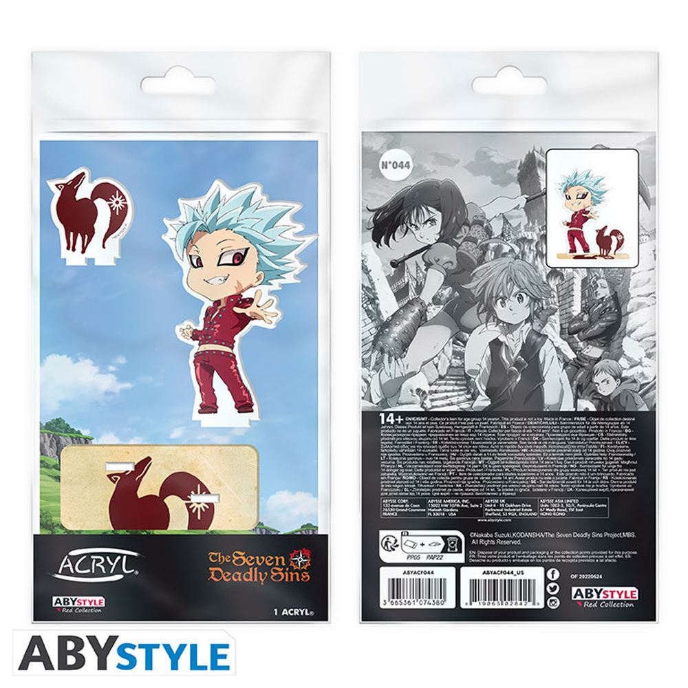 Abystyle THE SEVEN DEADLY SINS - Acryl - Ban