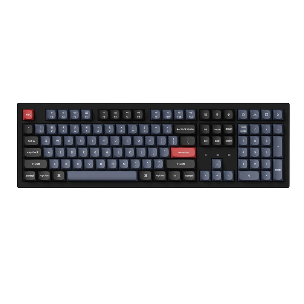 Keychron K10 Pro, Keychron K Pro Red Switch, Black, US