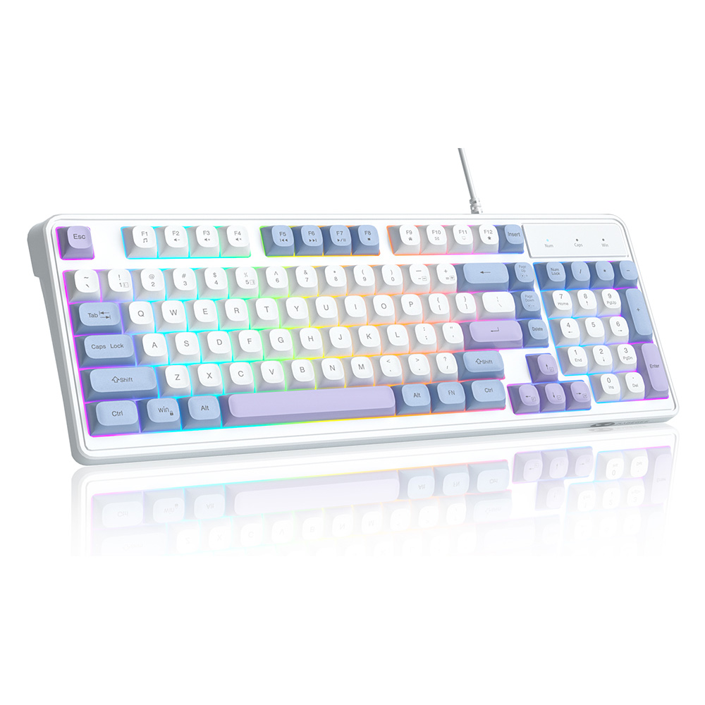 Magegee GK980 White, RGB, US