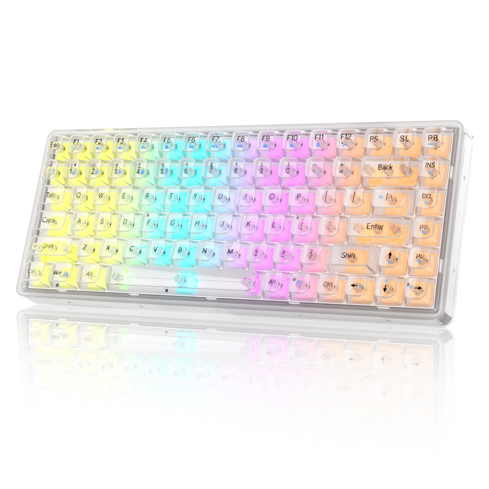 Magegee LIGHT84 Transparent, RGB, Crystal Switch, US