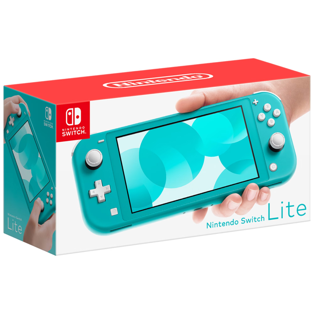 Nintendo Switch Lite, Turquoise + Animal Crossing + NSO 12 Month Subscription