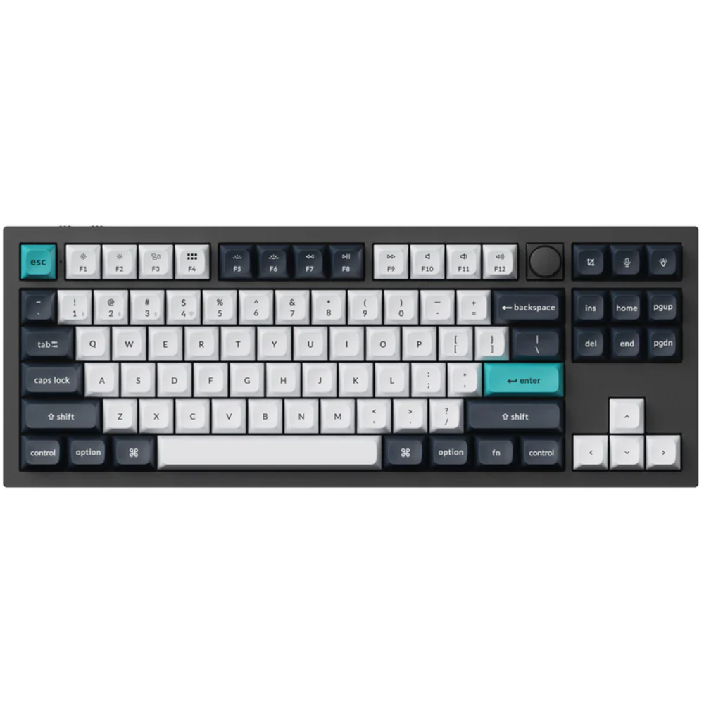 Keychron Q3 MAX, Gateron Jupiter Red Switch, Black, US