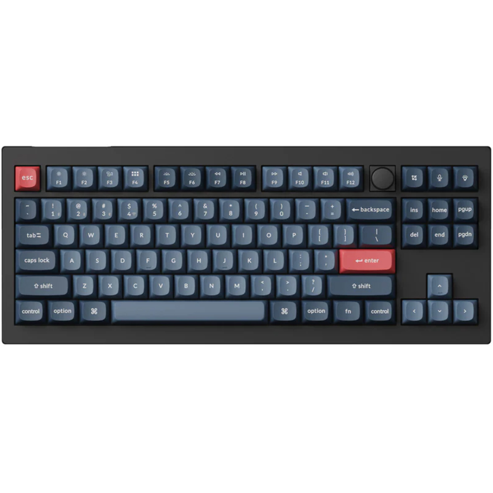 Keychron V3 MAX, Gateron Jupiter Red Switch, Black, US