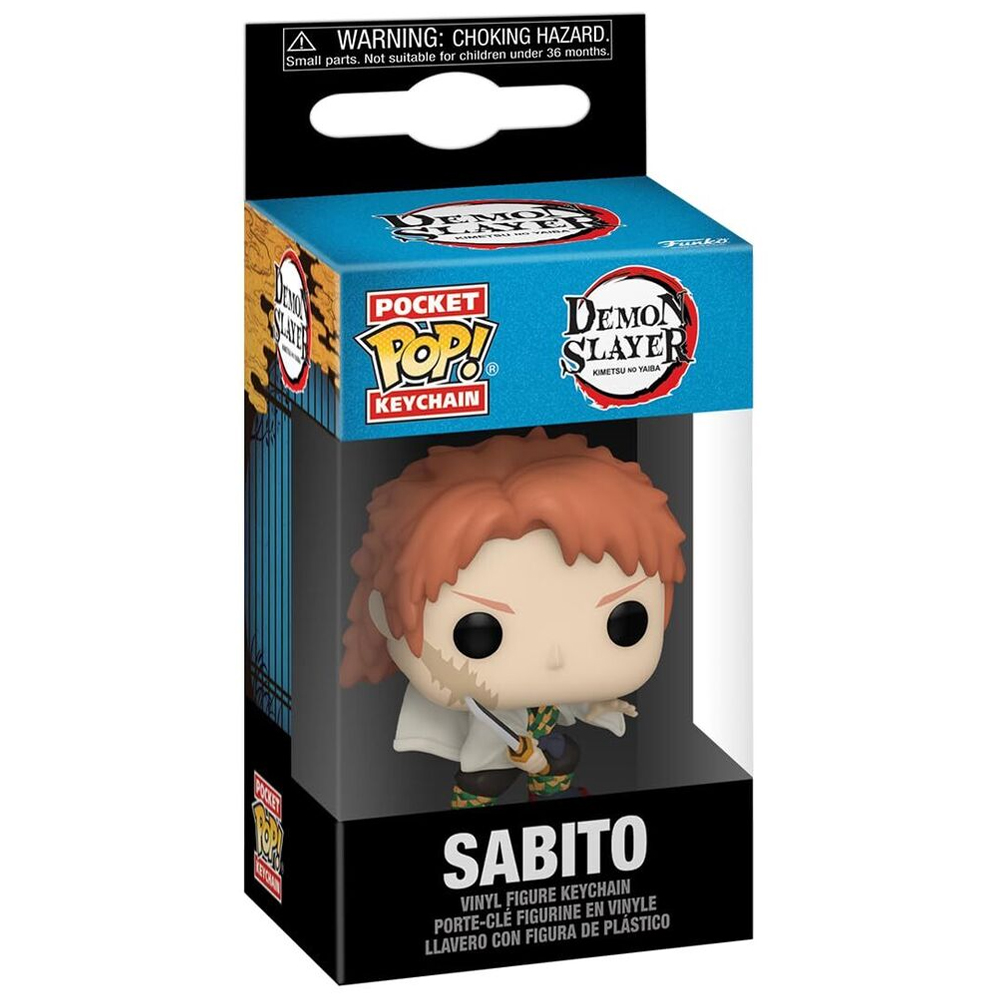 Funko POP! Keychain: Demon Slayer - Sabito (No Mask)