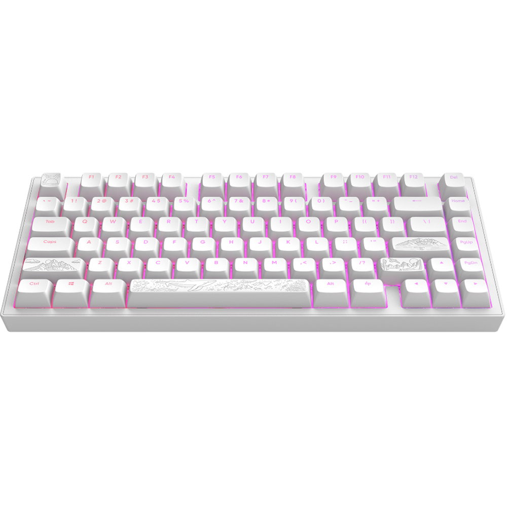 Dark Project ALU81A Terra Nostra White, G3MS Moonstone Switch, US