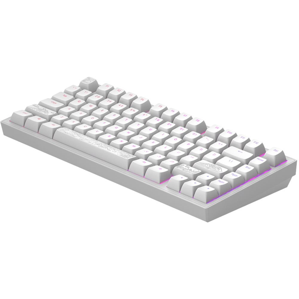 Dark Project ALU81A Terra Nostra White, G3MS Moonstone Switch, US