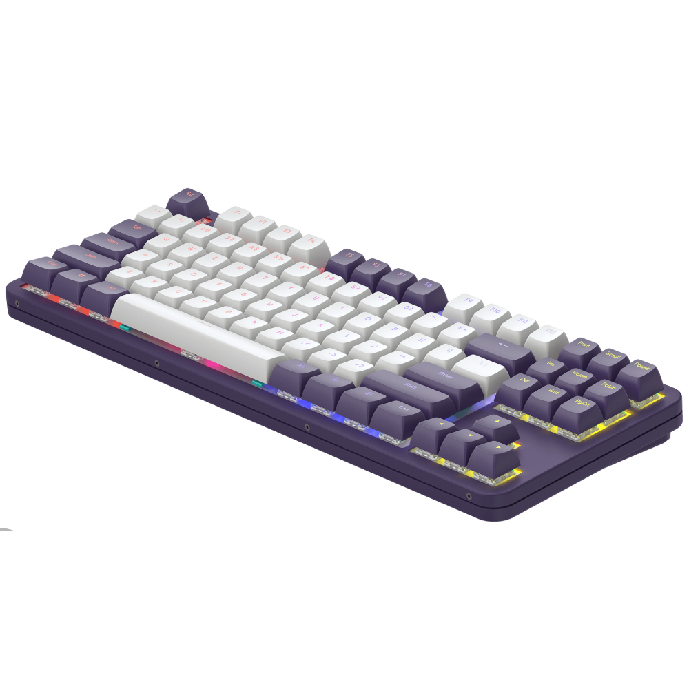 Dark Project ALU87A Violet-White, G3MS Sapphire Switch, US