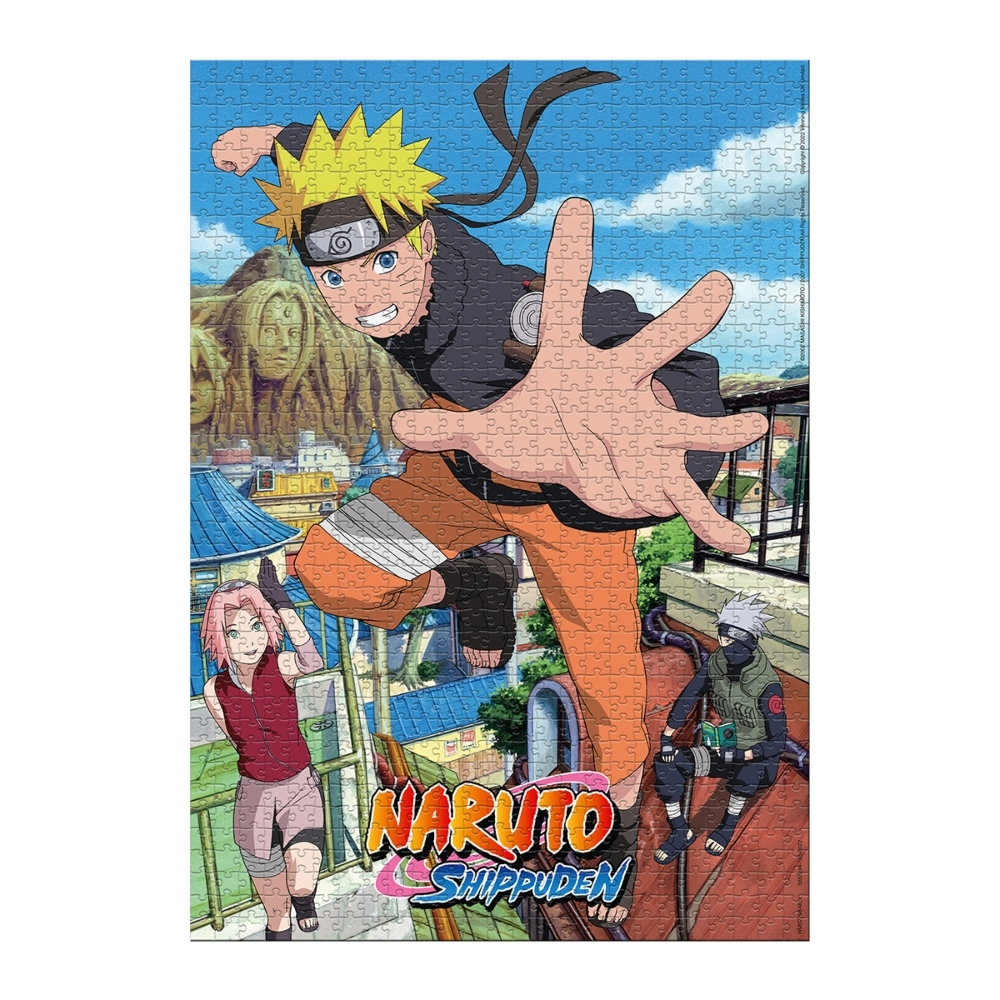 Winning Moves Naruto - New Design Puzzle 1000 pcs