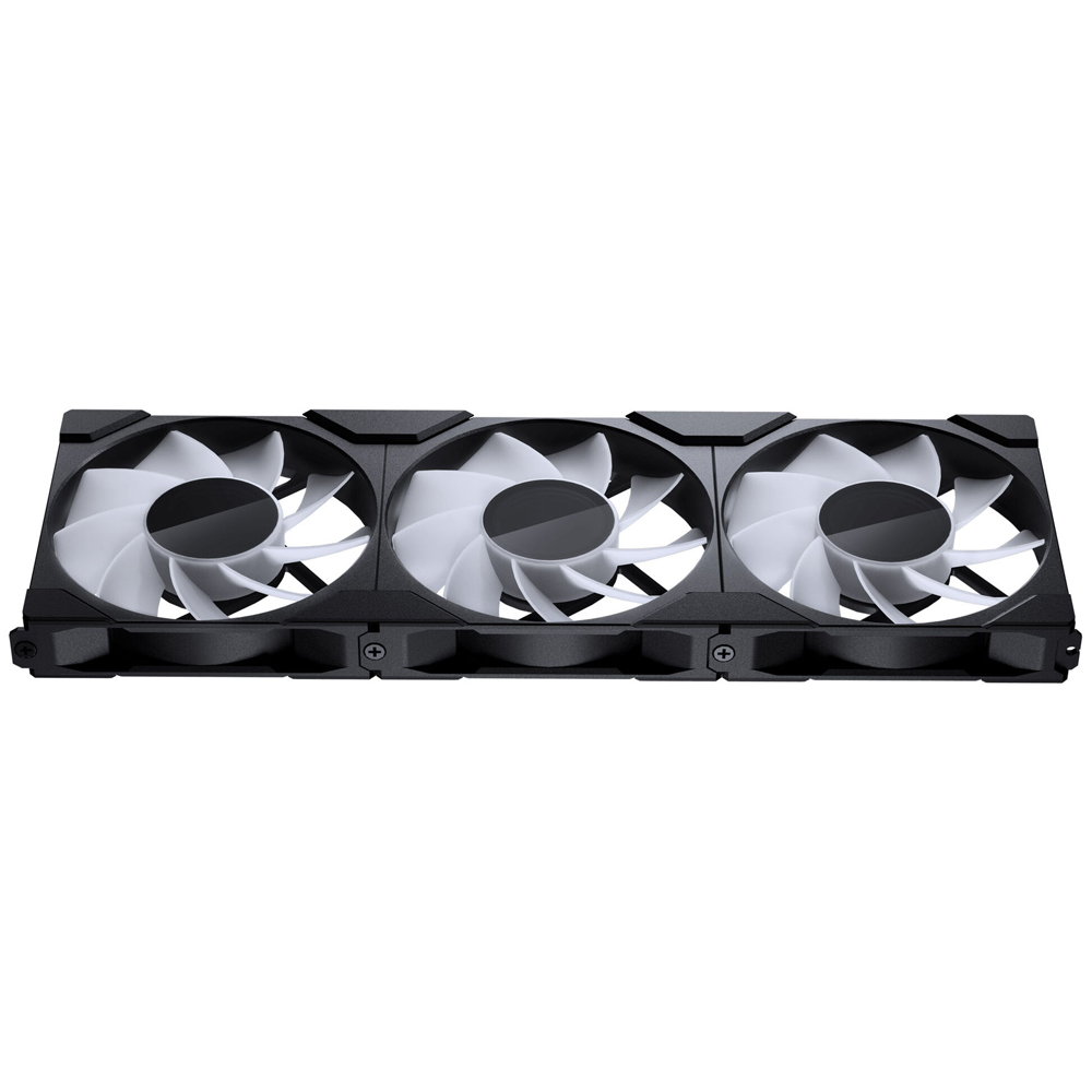 PHANTEKS M25 Gen2 PWM D-RGB Fan Reverse, 3-Pack, 120mm, Black