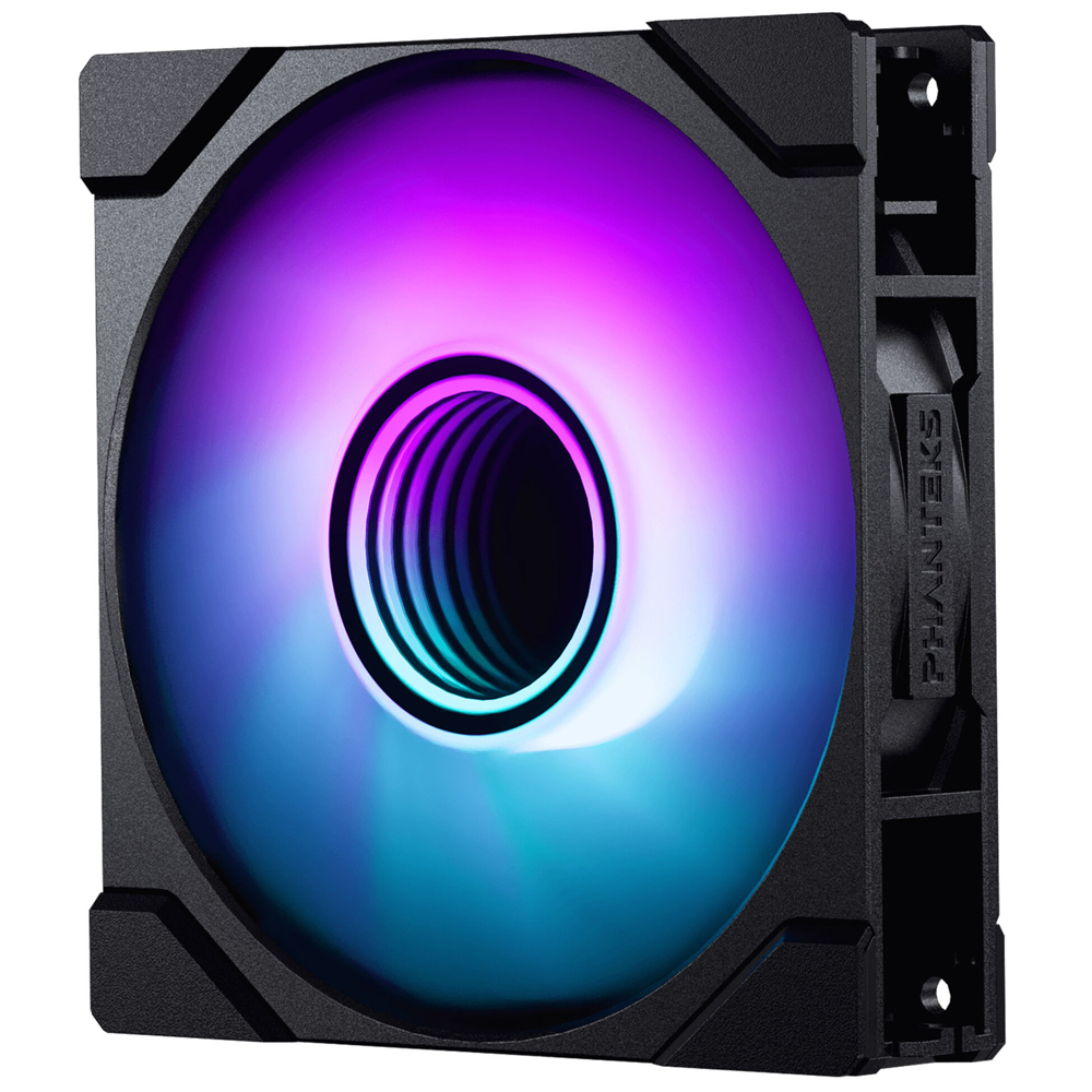 PHANTEKS M25 Gen2 PWM D-RGB Fan, 3-Pack, 120mm, Black