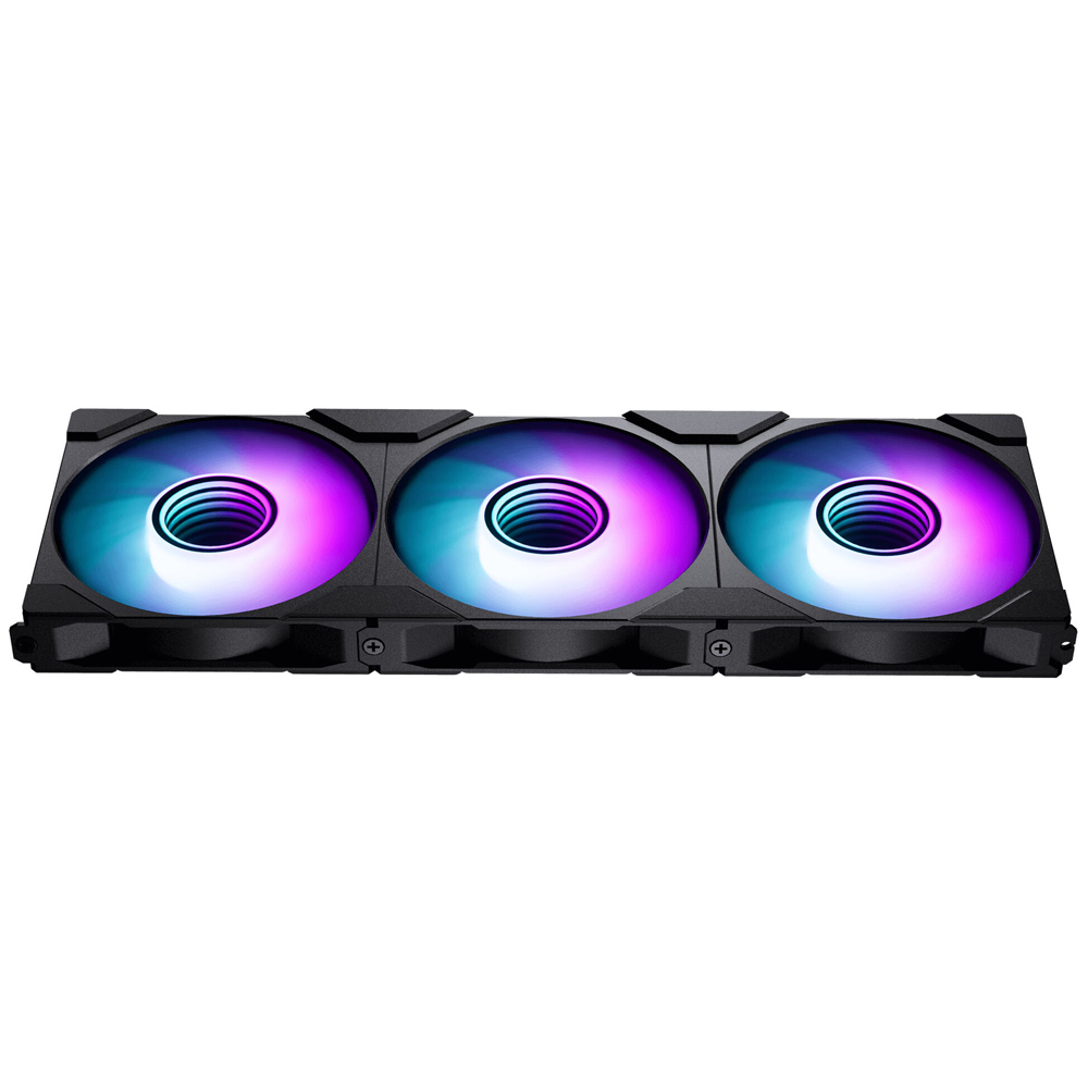 PHANTEKS M25 Gen2 PWM D-RGB Fan, 3-Pack, 120mm, Black