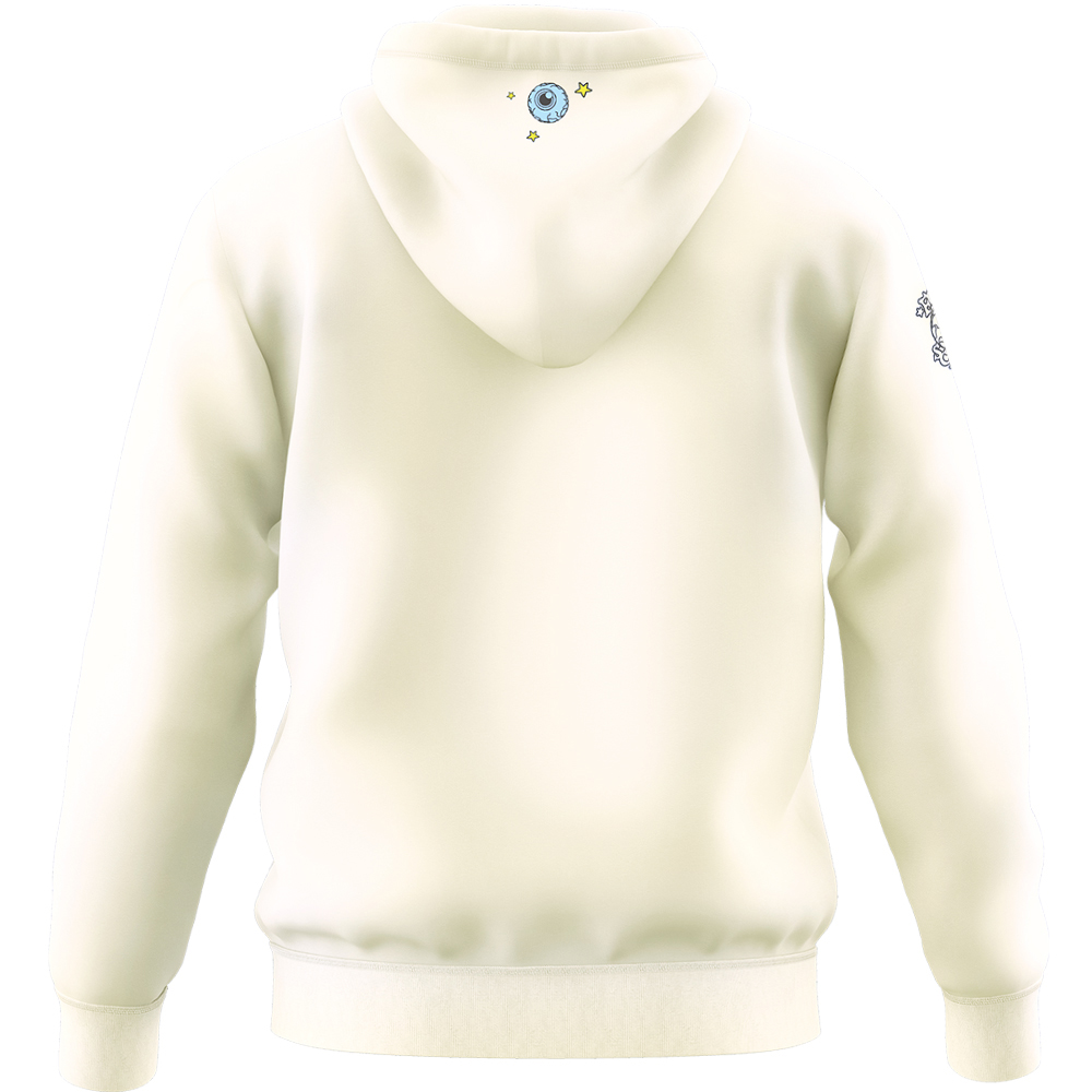 Rick and Morty Hoodie, Off-White, L