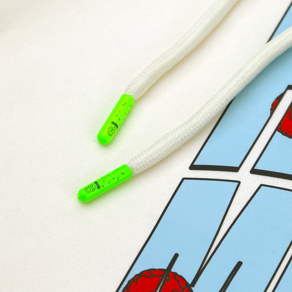 Rick and Morty Hoodie, Off-White, L