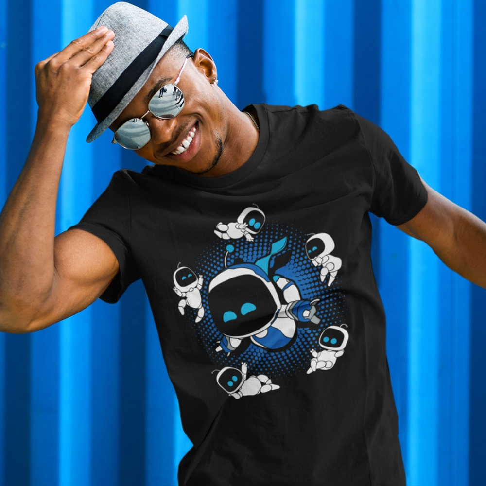 Jinx ASTRO'S PLAYROOM - Bot Party Premium T-shirt Black, XL