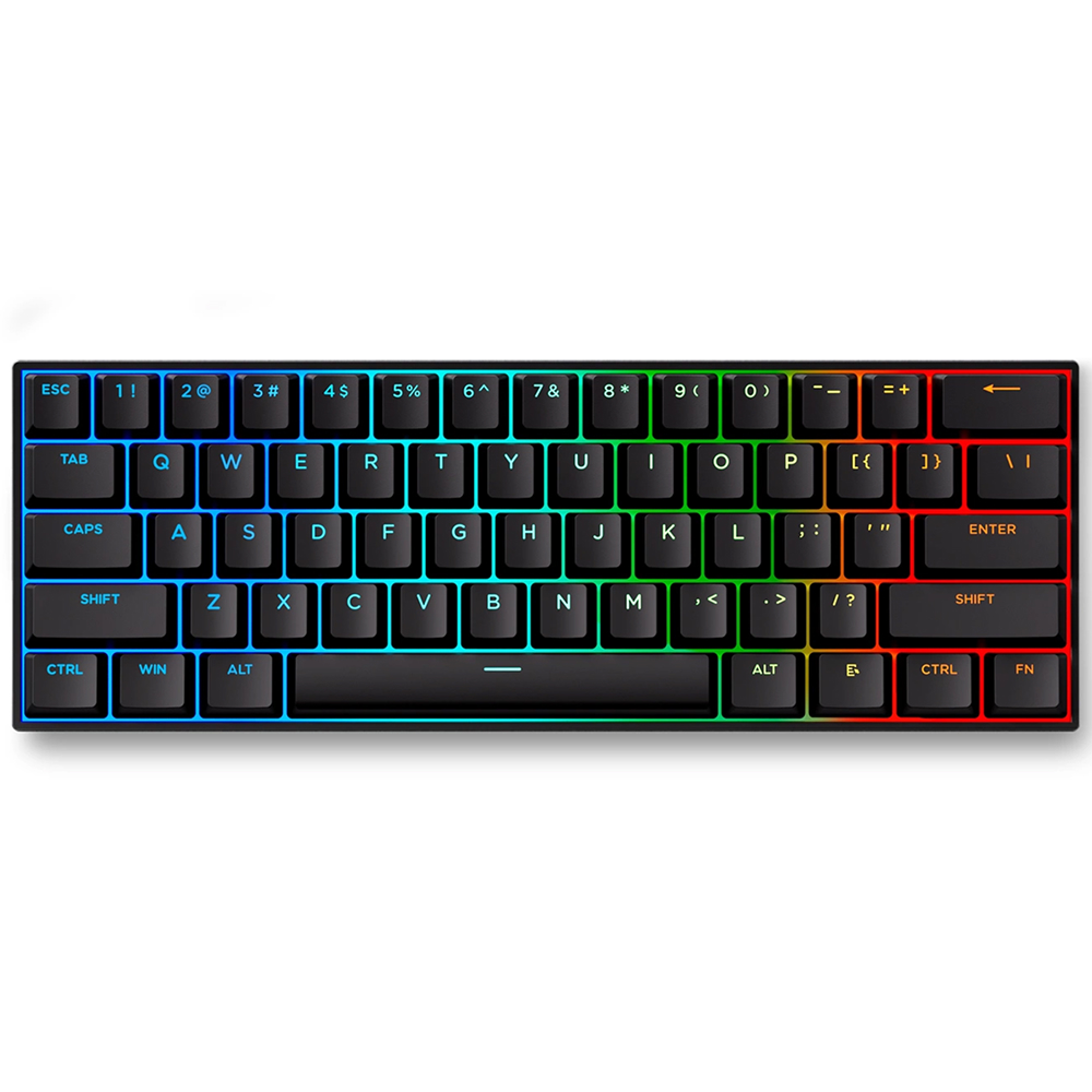 Mchose Ace 60, Ice Blue Magnetic Switch, Black