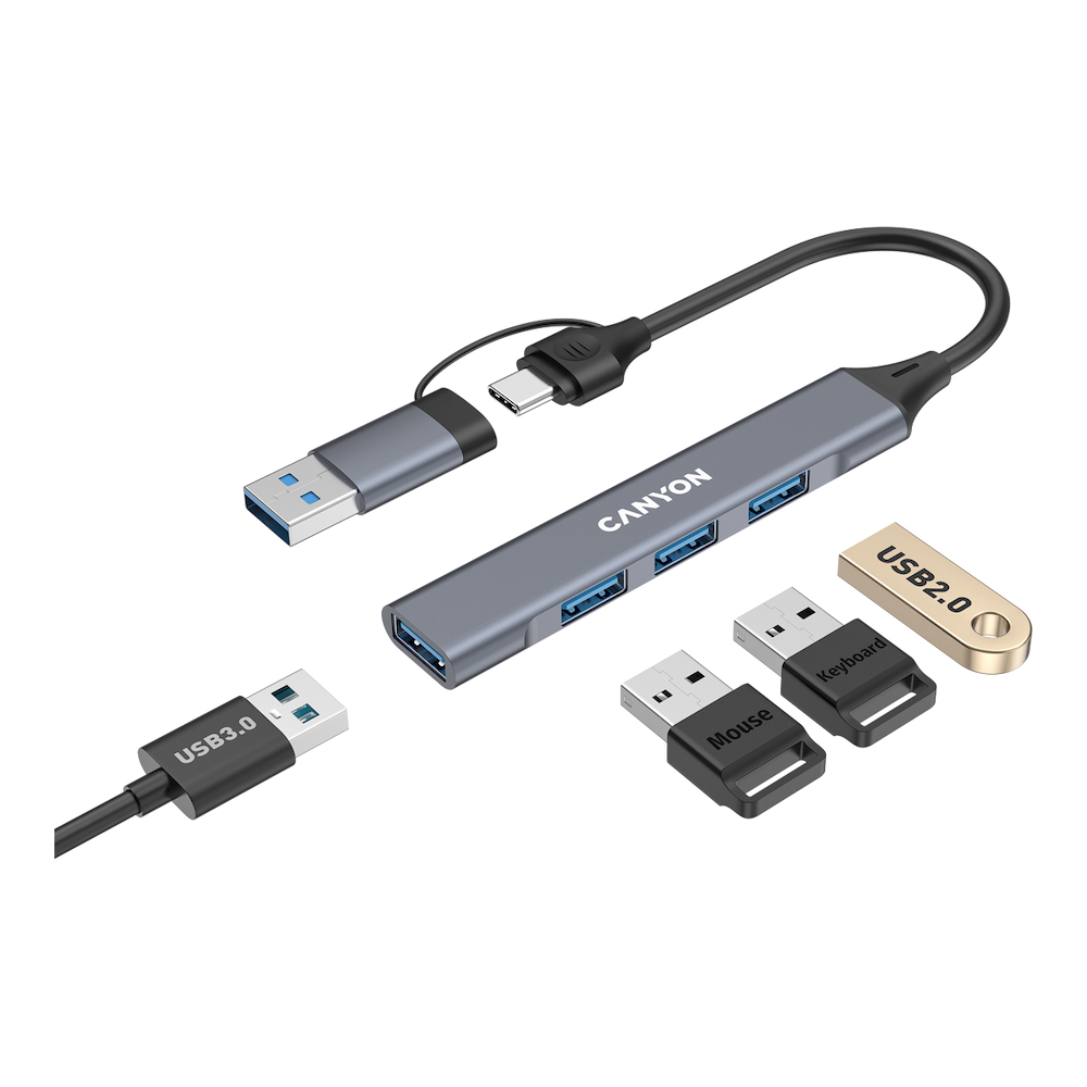 Canyon Hub DS-02, Grey