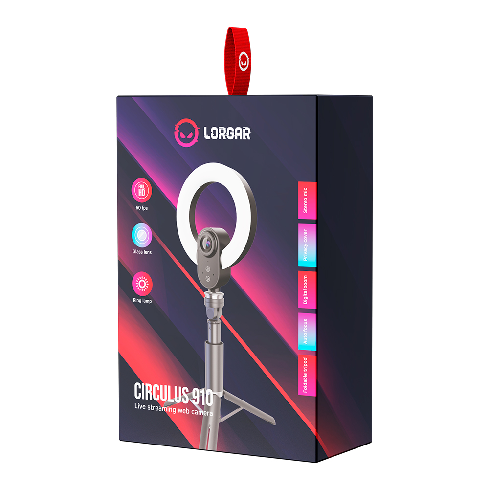 LORGAR Circulus 910, Black