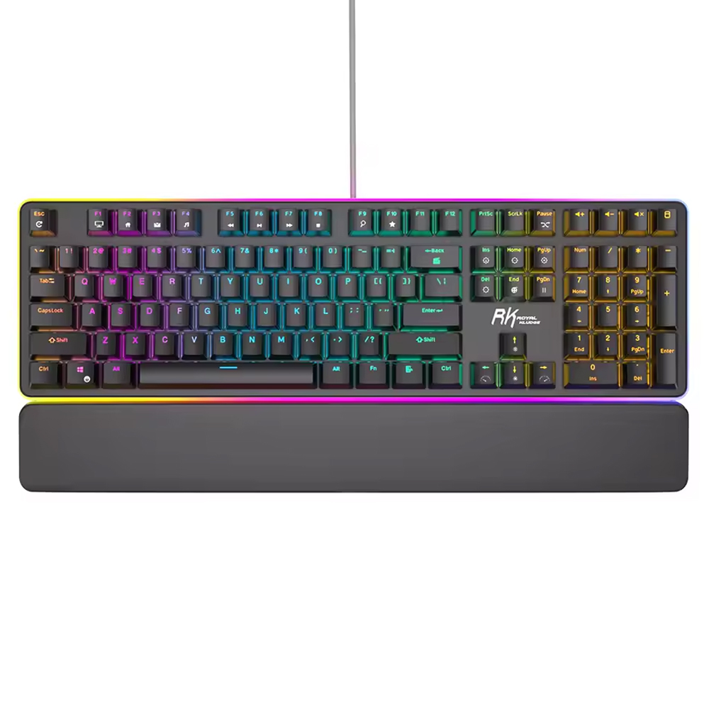 ROYAL KLUDGE RK918 Black, Blue Switch, US