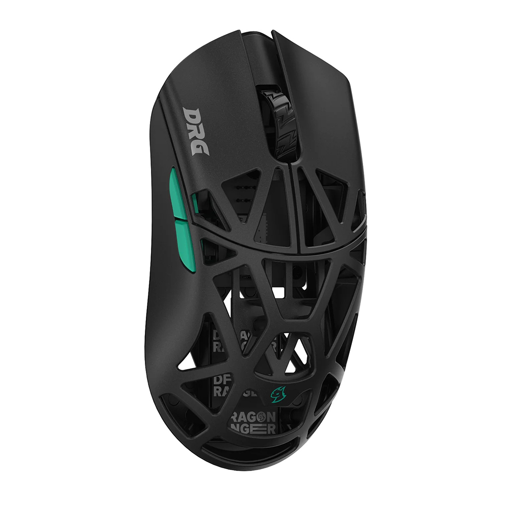 WLMouse × DRG Beast X Pro Solid Sides, Omron Opticals Switches, Black
