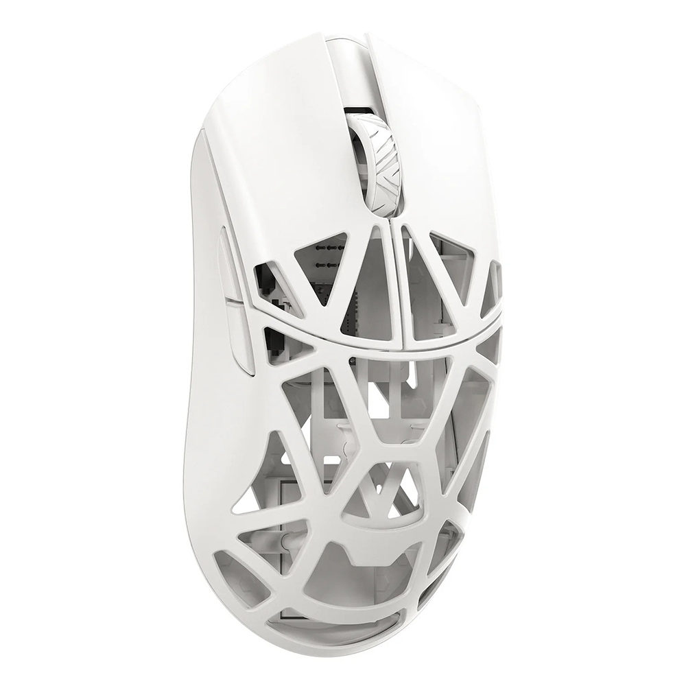 WLMouse Beast X Pro Solid Sides, TTC Nihil Switches, Milky White