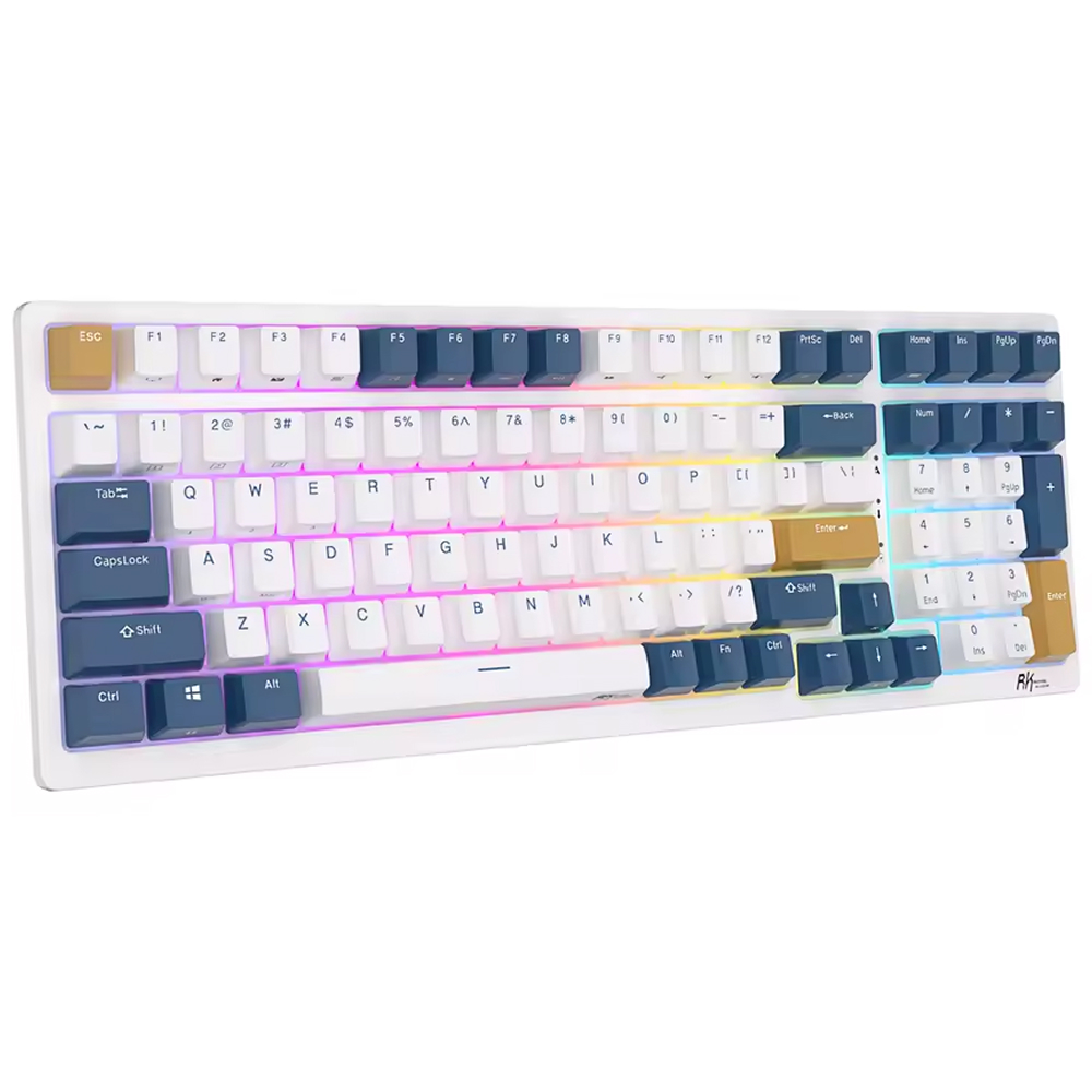ROYAL KLUDGE RK98 Klein Blue, Red Switch, US