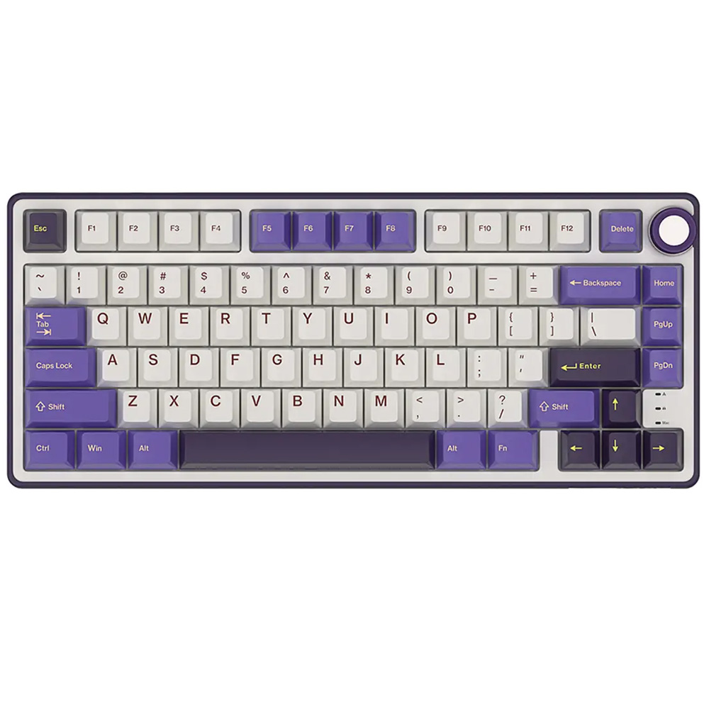 ROYAL KLUDGE R75 Blackberry, Blue Switch, US