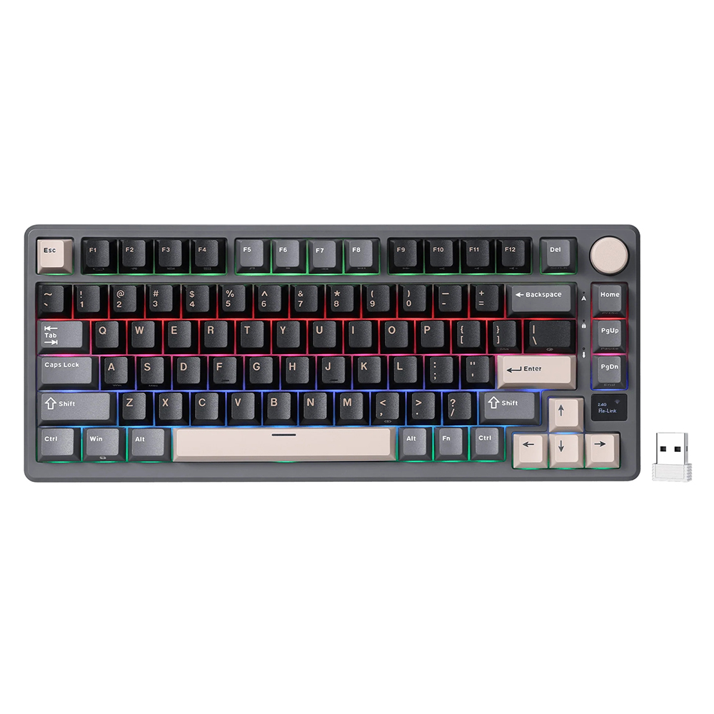 ROYAL KLUDGE M75 Phantom, Brown Switch, US