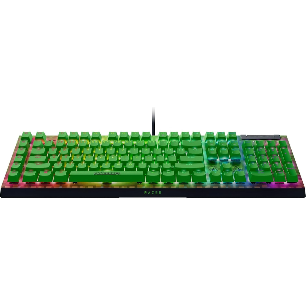 Razer BlackWidow V4 X Minecraft Edition, Green Switch, US