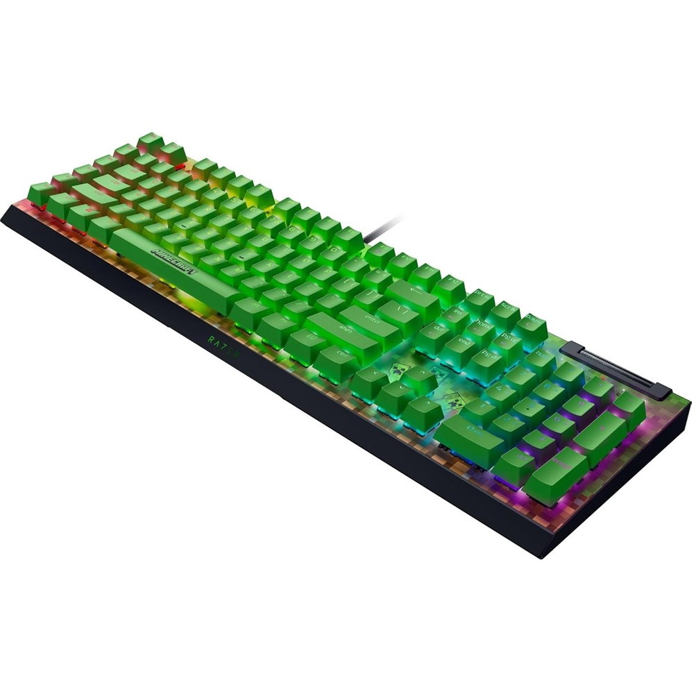 Razer BlackWidow V4 X Minecraft Edition, Green Switch, US