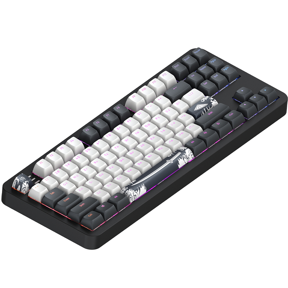 Dark Project ALU87B Bushido, G3MS Moonstone Switch, RU