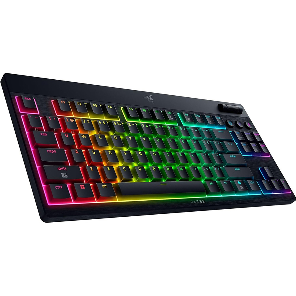 Razer BlackWidow V4 Low-Profile Tenkeyless HyperSpeed, Orange Switch, US