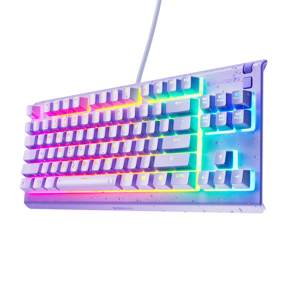 SteelSeries Apex 3 TKL, Lavender, US