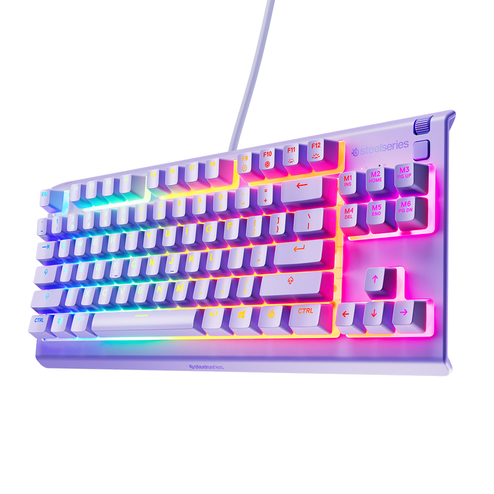 SteelSeries Apex 3 TKL, Lavender, US